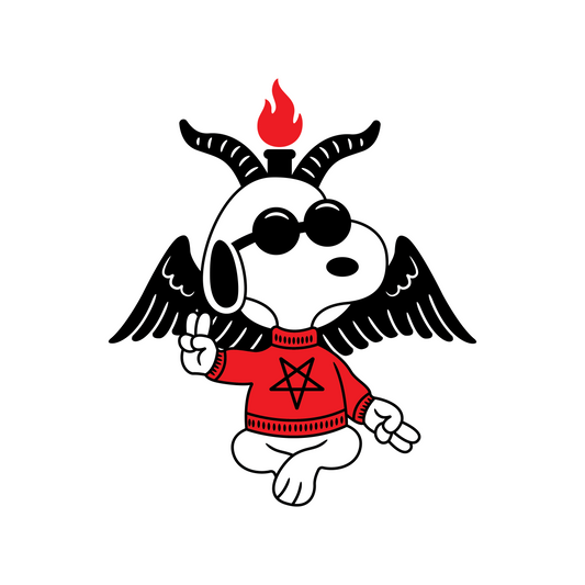 Snoopy Baphomet