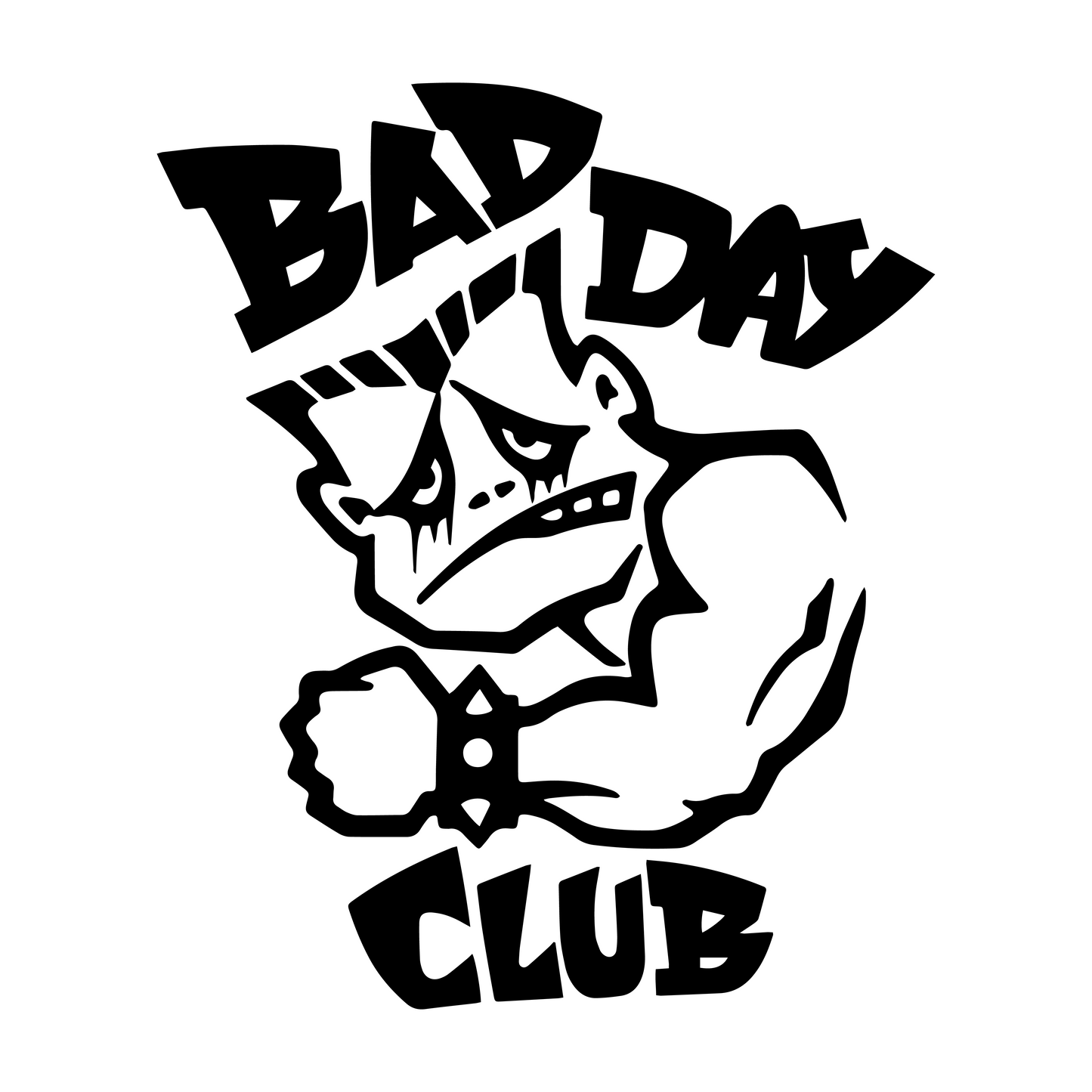 Bad Day Club Oversized heavyweight t-shirt