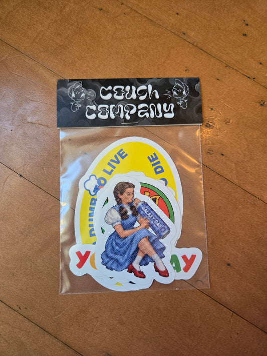 Cough Co Sticker Pack